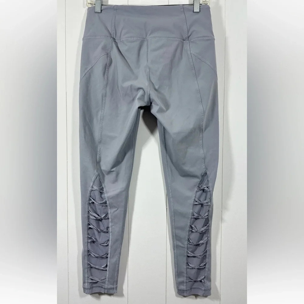Victorias Secret Sport Women’s Activewear Gray Mesh Leggings Pants Size M